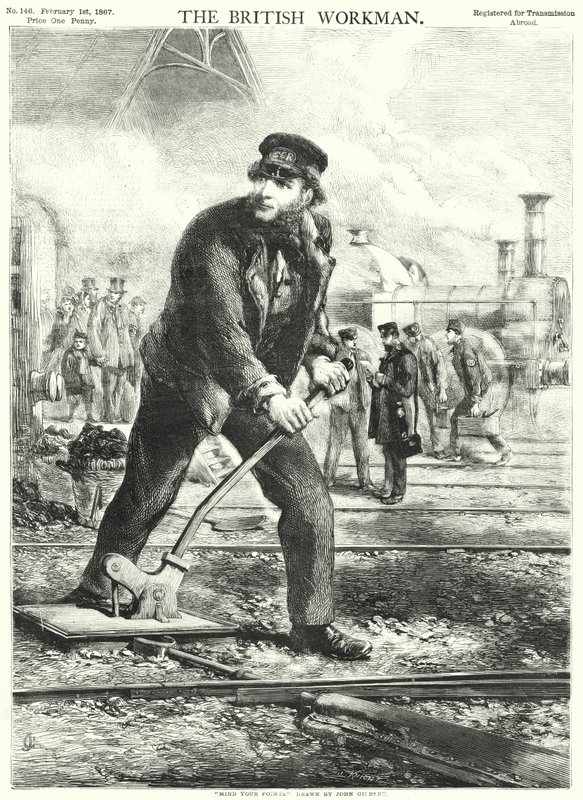 "Pass på poengene dine" (gravering) av John Gilbert