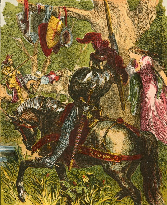 Sir Launcelot du Lake av John Gilbert