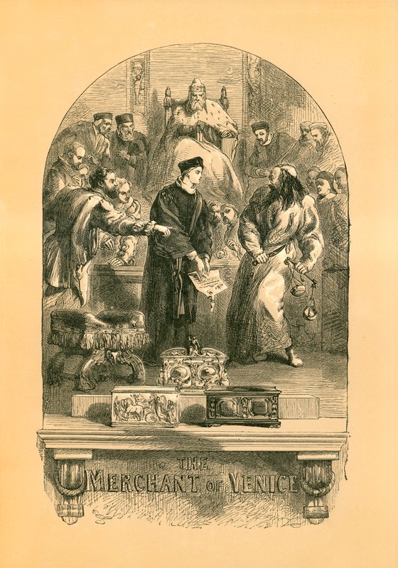 Kjøpmannen i Venezia av John Gilbert
