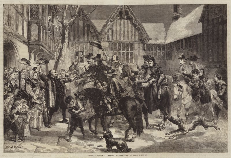 Velkommen gjester til Mardon Hall av John Gilbert