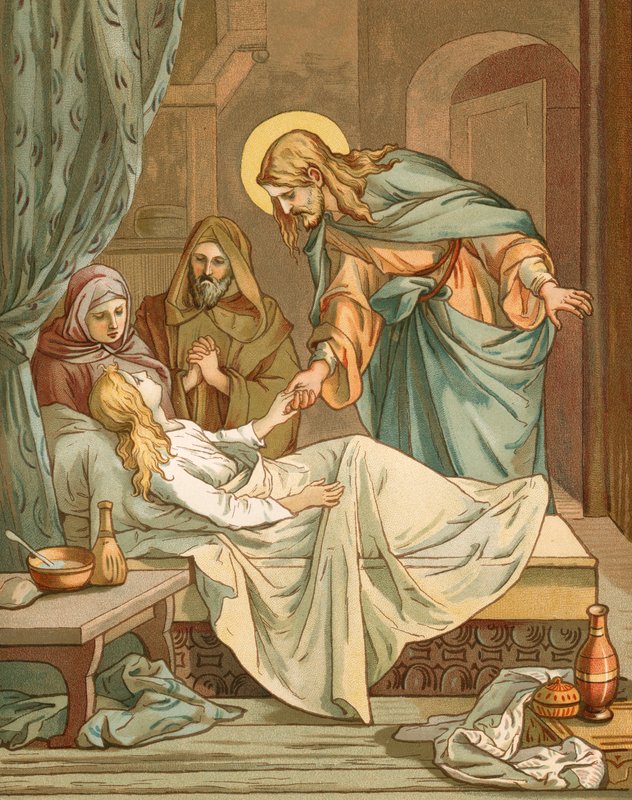 Jesus oppdrar Jairus