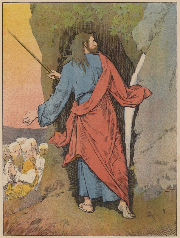 Moses slår klippen av John Lawson