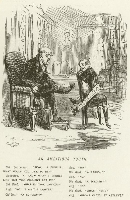 En ambisiøs ungdom av John Leech