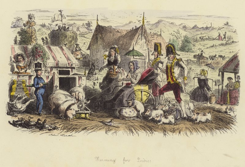 Oppdrett for damer av John Leech