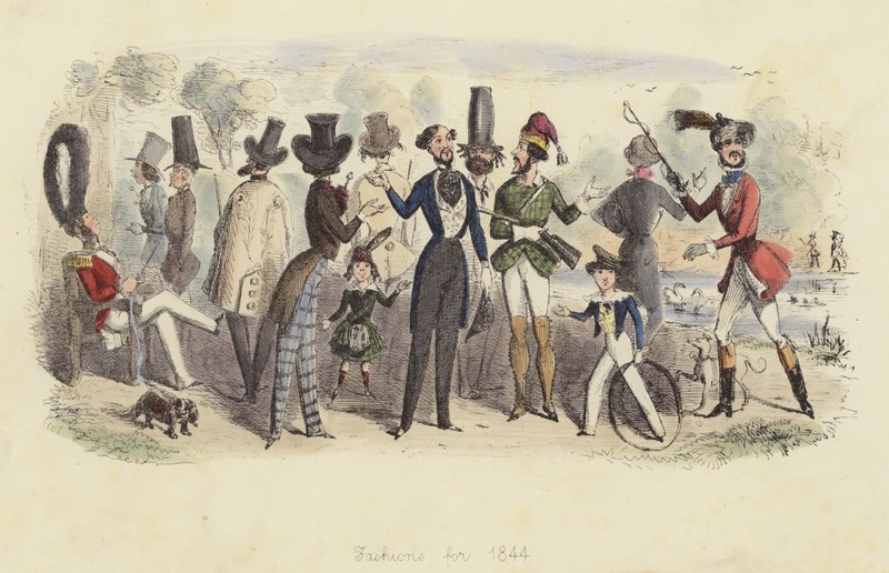 Moter for 1844 av John Leech