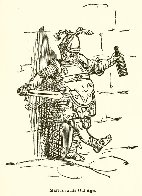 Marius i sin alderdom av John Leech