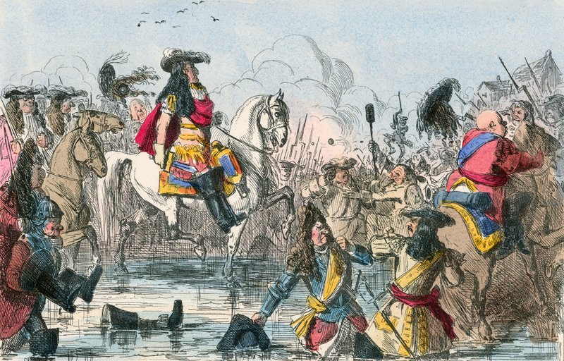 Slaget ved Boyne av John Leech