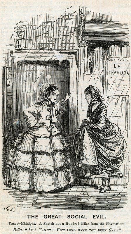 Den store sosiale ondskapen (gravering) av John Leech