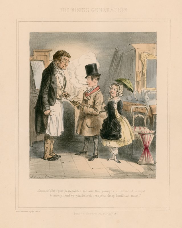 Den oppvoksende generasjon av John Leech