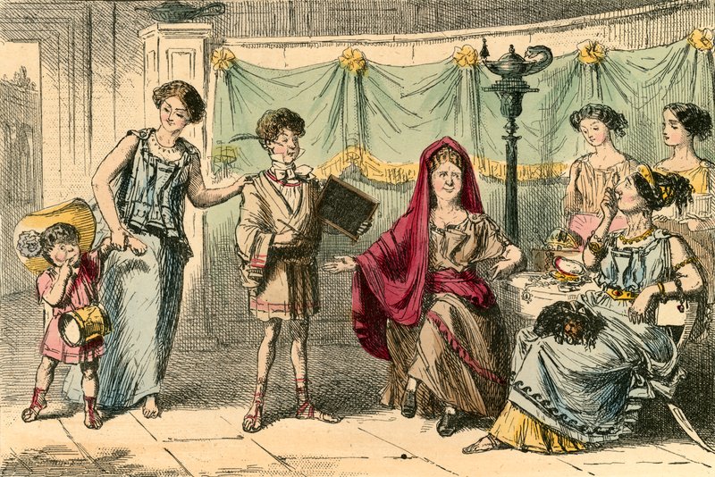 Moren til Gracchiene av John Leech
