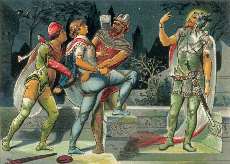 Hamlet og farens spøkelse av John Moyr Smith
