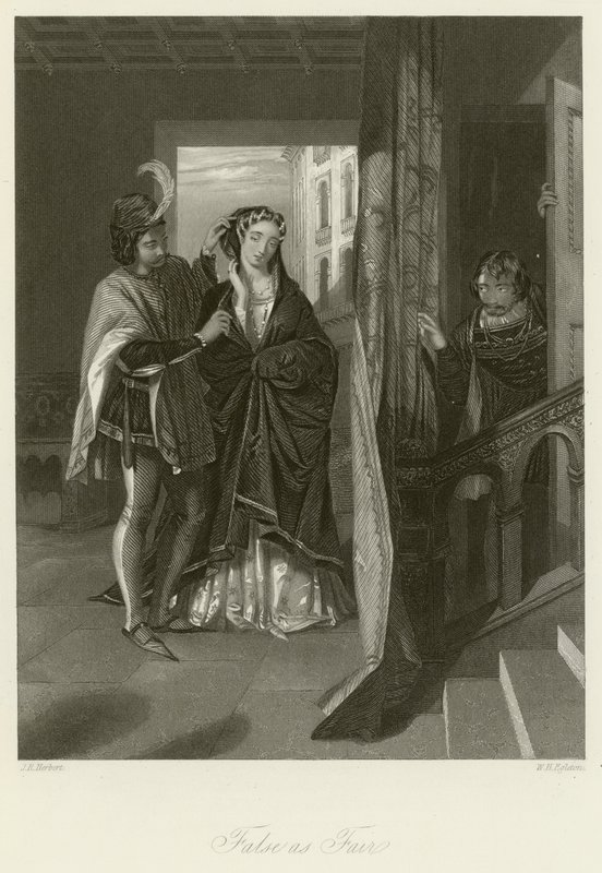 Falsk som rettferdig av John Rogers Herbert