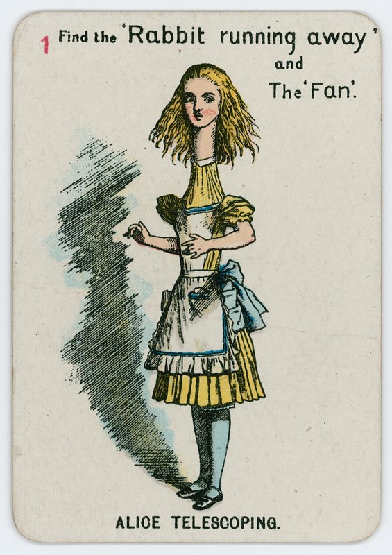 Alice Telescoping av John Tenniel