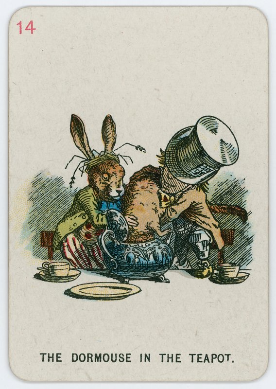 Dormusen i tekannen av John Tenniel