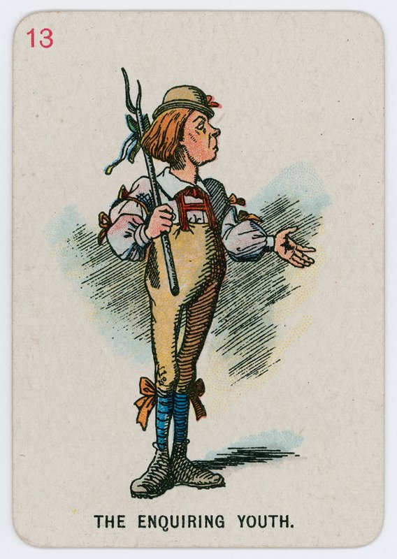Den spørrende ungdommen av John Tenniel