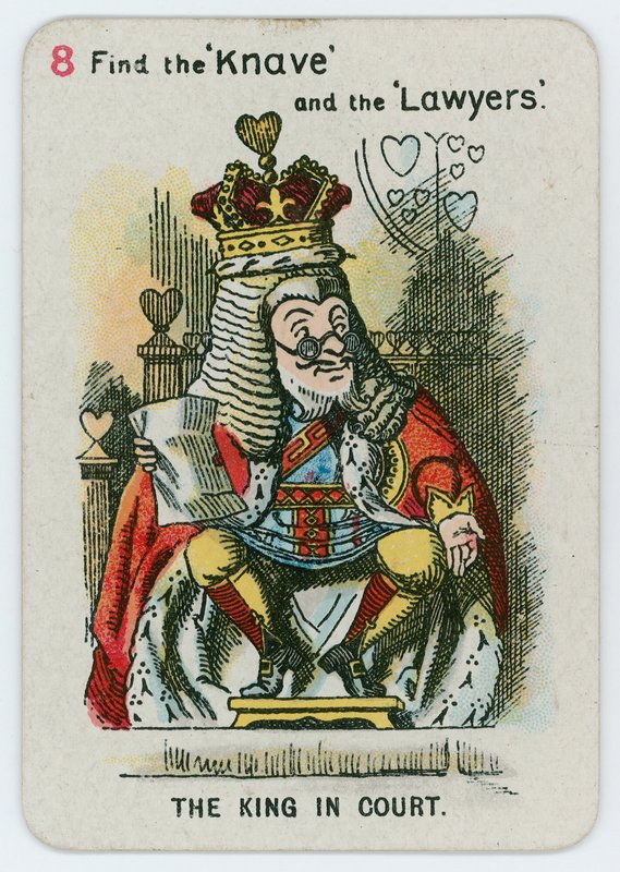 Kongen i retten av John Tenniel