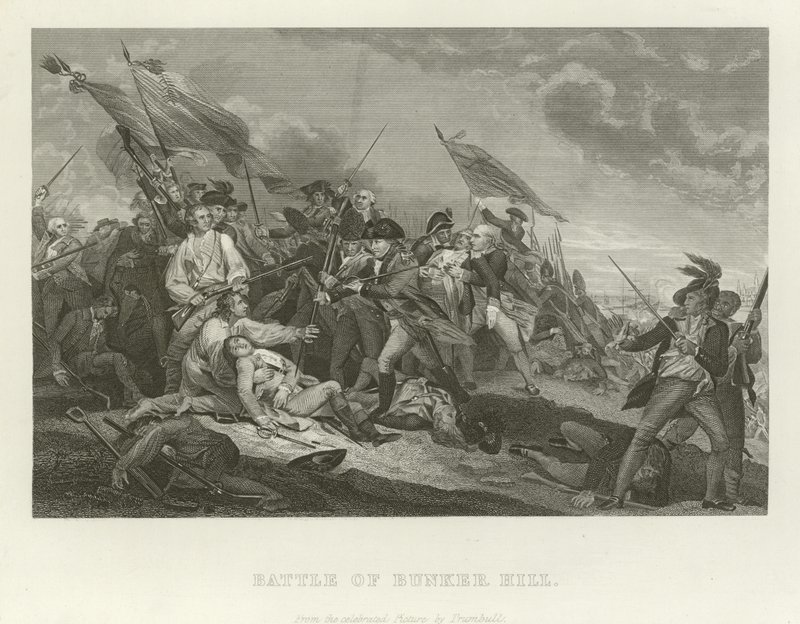 Slaget ved Bunker Hill av John Trumbull