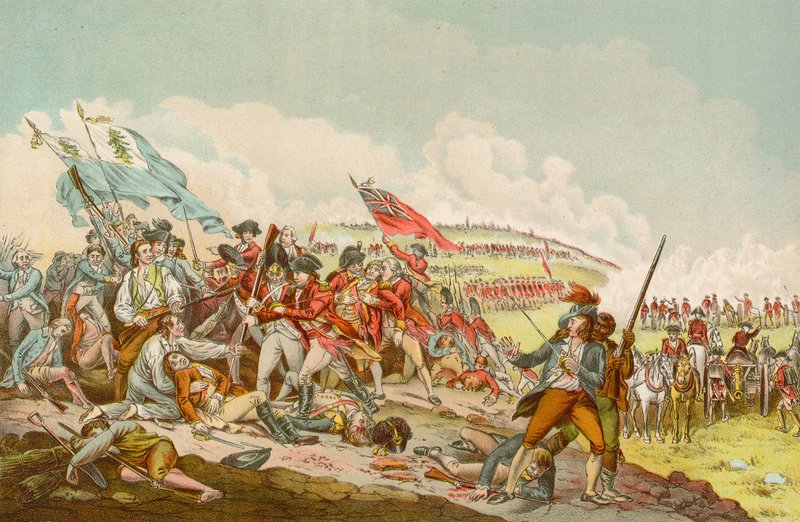 Slaget ved Bunker Hill av John Trumbull