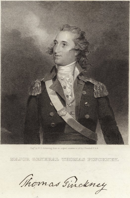 Generalmajor Thomas Pinckney av John Trumbull