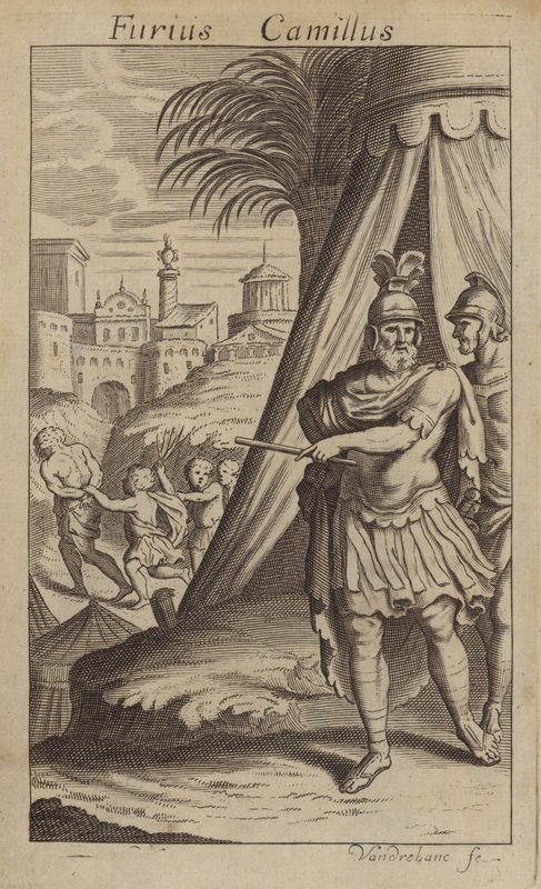 Marcus Furius Camillus, romersk soldat og statsmann av John Vanderbank