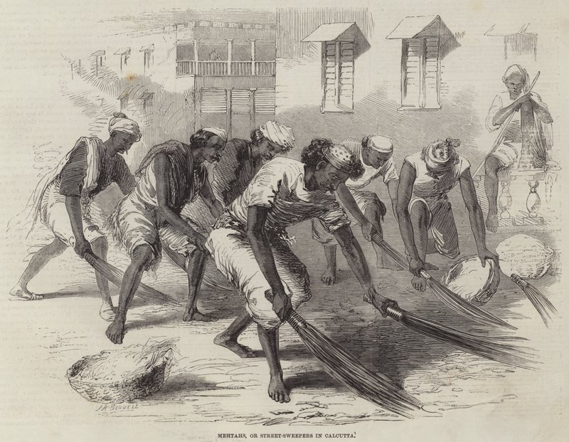 Mehtahs, eller Street-Sweepers i Calcutta av Joseph Austin Benwell