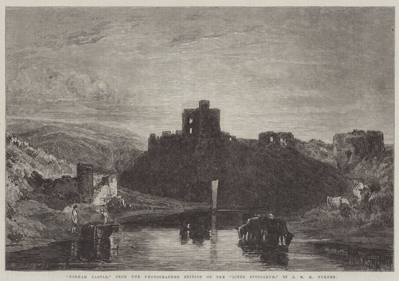 Norham Castle av Joseph Mallord William Turner