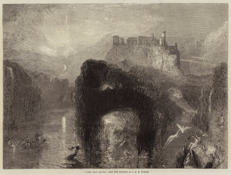Dronning Mabs grotte av Joseph Mallord William Turner