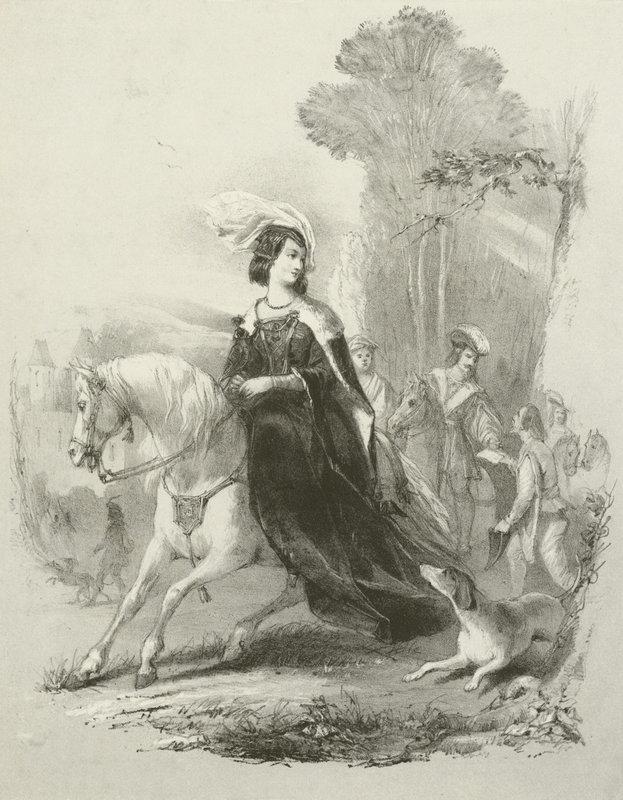Fair Rosamond av Joseph Nash