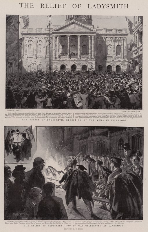 The Relief of Ladysmith av Joseph Nash