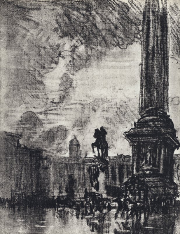 Harles H (stein) av Joseph (after) Pennell