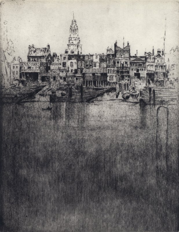 Limehouse (medlemmer) av Joseph (after) Pennell