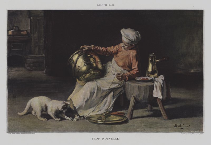Trop dOuvrage! (For mye arbeid!) av Joseph Bail