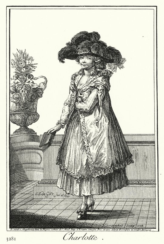 Charlotte (gravering) av Joseph Franz von (after) Goez