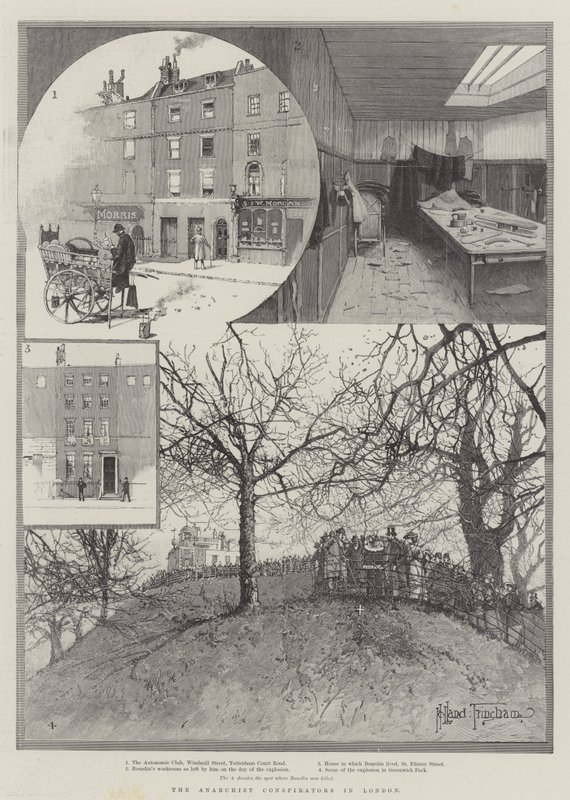 The Anarchist Conspirators i London av Joseph Holland Tringham