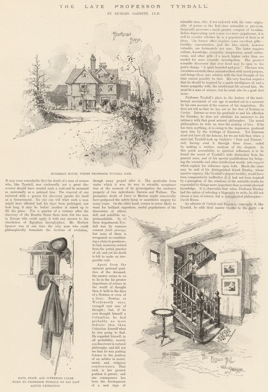 Avdøde professor Tyndall av Joseph Holland Tringham