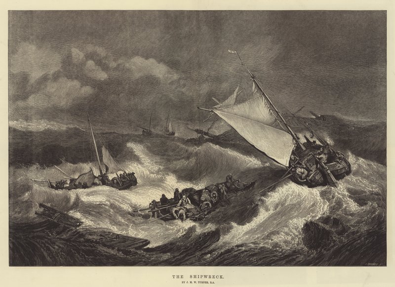 Forliset av Joseph Mallord William Turner