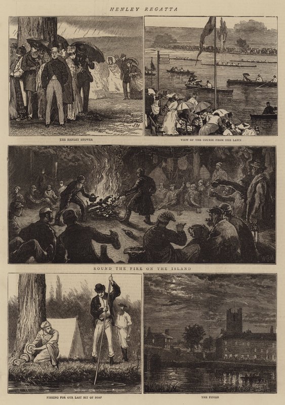 Henley Regatta av Joseph Nash