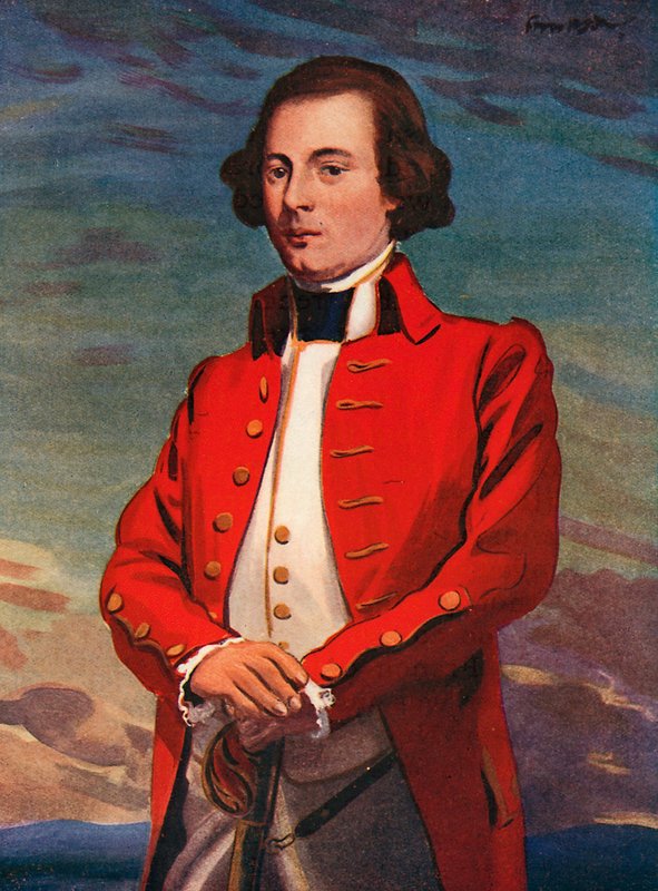 James Wolfe fra Quebec av Joseph Simpson