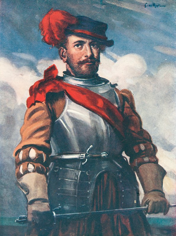 Sir Francis Drake av Joseph Simpson