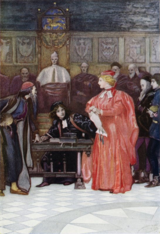 Kjøpmannen i Venezia av Joseph Walter West