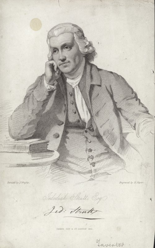 Jedediah Strutt av Joseph Wright