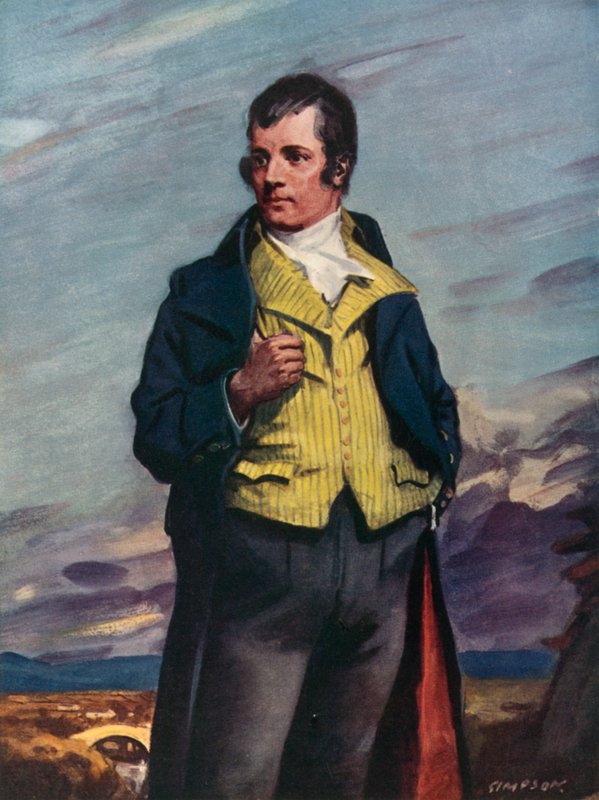 Robert Burns, 1759-1796 av Joseph after Simpson