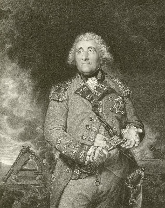Lord Heathfield av Joshua Reynolds