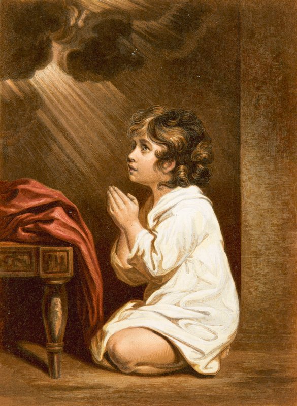 Spedbarnet Samuel av Joshua Reynolds