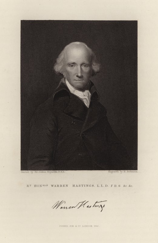 Warren Hastings av Joshua Reynolds