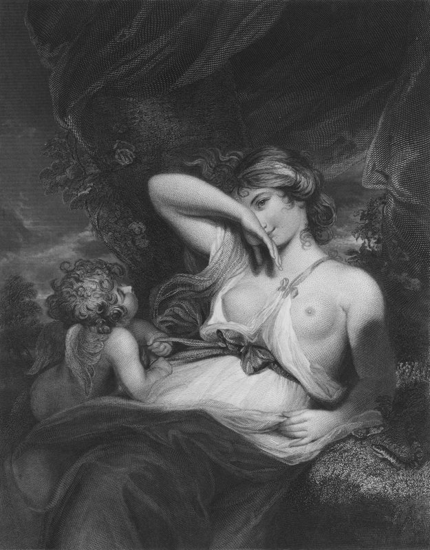Slangen i gresset av Joshua after Reynolds