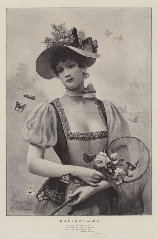 Sommerfugler av Jules Frederic Ballavoine