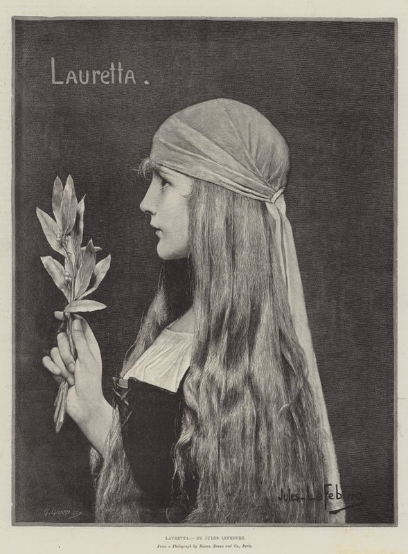 Lauretta av Jules Joseph Lefebvre