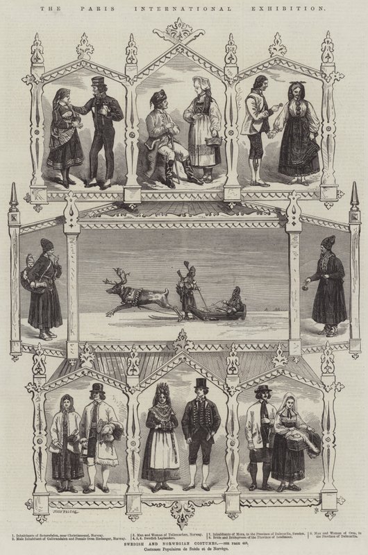 Paris internasjonale utstilling av Jules Pelcoq