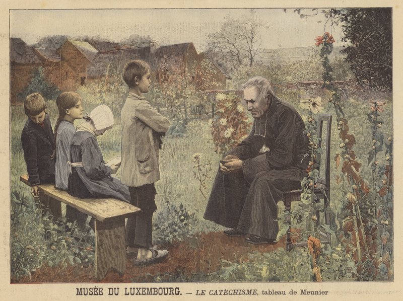 Le Catechisme (Katekismeleksjonen) av Jules Alexis Meunier